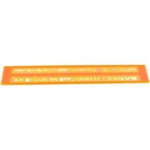 Hataş 02230 10 mm Teknik Resim Yazı Şablonu