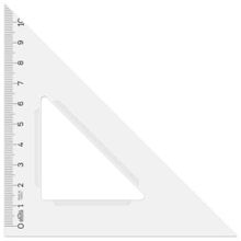 Hataş 0740 16 cm Öğrenci Gönyesi