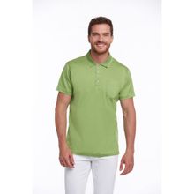 Hatemoğlu Fıstık Yeşili Regular Fit %100 Pamuk Basic Polo Yaka Tişört
