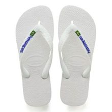 Havaianas 4110850 BRASIL LOGO Beyaz Erkek Ev Terliği