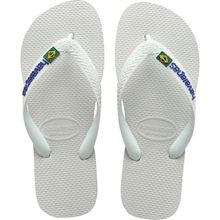 Havaianas Brasil Logo 4110850-0001 Beyaz Unisex Parmak Arası Terlik
