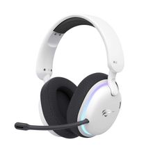 Havit Gamenote Fuxi-H7 Beyaz RGB Kablosuz Gaming Oyuncu Kulaklığı
