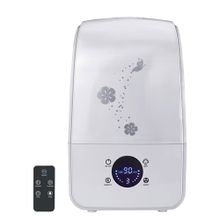 Havvaca HD-1350B Ultrasonik Soğuk Buhar Makinesi Uzaktan Kumandalı Beyaz Hava Nemlendirici
