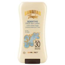 Hawaiian Tropic Senstive SPF30 125 ml Yüz Güneş Losyonu