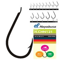 Hayabusa HCHN121 Black Nickel No:4 15'li Paket Olta İğnesi