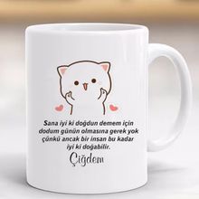 Hayaller Dükkanı Doğum Günü Kişiye Özel Kupa