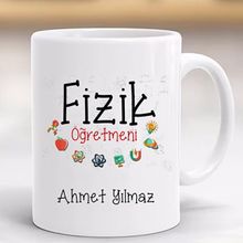 Hayaller Dükkanı Fizik Öğretmeni Kişiye Özel Öğretmenler Günü Kupa