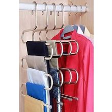 Hayatınızı Kolaylaştırın EV.03116.00 EV.03116.00-1 5 Katlı Metal Pantolon Eşarp Askısı