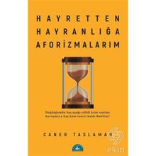 Hayretten Hayranlığa Aforizmalarım - Caner Taslaman