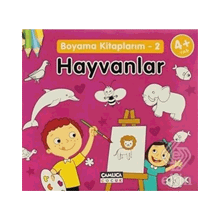 HAYVANLAR BOYAMA KİTAPLARIM 2 - BILAL GEZER