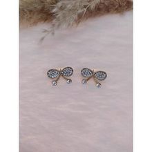 Hdmarketim Kelebek Swarovski Taşlı İncili Doğa Temalı Küpe