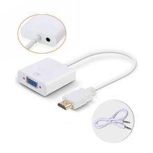 Hdmi To Vga Çevirici Ses Çıkışlı