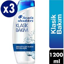 Head & Shoulders 400 Ml X 3 Kepek Karşıtı Şampuan Klasik Bakım