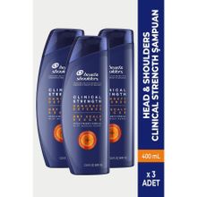 Head & Shoulders Clinical Strength 3x400 ml Kepek Şampuanı