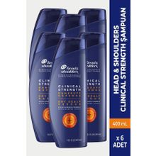 Head & Shoulders Clinical Strength 6x400 ml Kepek Şampuanı