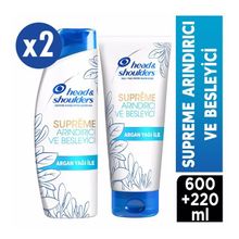 Head & Shoulders Supreme Arındırıcı ve Besleyici 2x300 ml Şampuan + 220 ml Saç Kremi