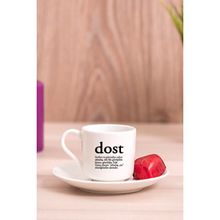 Hediye Dükkanı Dost Kelime Anlamı Porselen Türk Kahvesi Fincanı