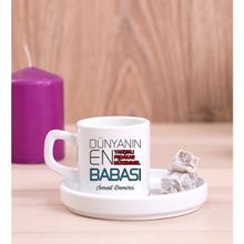 Hediye Dükkanı Dünyanın En Iyi Babası Concept Türk Kahvesi Fincanı
