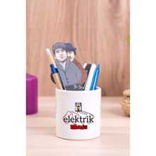 Hediye Dükkanı Elektrik Mühendisi Seramik Kalemlik
