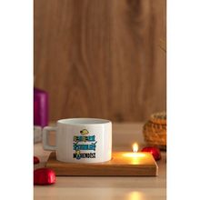 Hediye Dükkanı Enerji Sistemleri Mühendisi Ahşap Altlıklı Mumlu Fincan