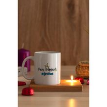 Hediye Dükkanı Fen Bilimleri Öğretmeni Ahşap Altlıklı Mumlu Beyaz Kupa Bardak