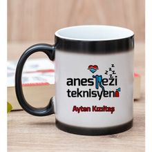 Hediye Dükkanı Kişiye Özel Anestezi Teknisyeni Sihirli Kupa Bardak