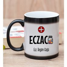Hediye Dükkanı Kişiye Özel Eczacı Sihirli Kupa Bardak