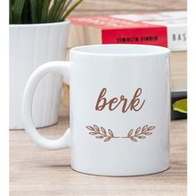 Hediye Dükkanı Kişiye Özel Erkeklere Hediye Beyaz Kupa Bardak