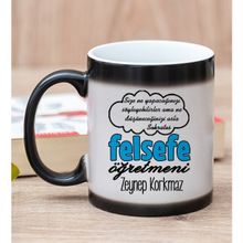 Hediye Dükkanı Kişiye Özel Felsefe Öğretmeni Sihirli Kupa Bardak