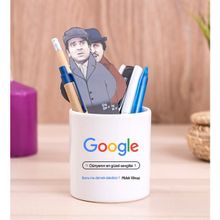 Hediye Dükkanı Kişiye Özel Google Tasarım Esprili Seramik Kalemlik