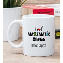 Hediye Dükkanı Kişiye Özel Matematik Mühendisi Beyaz Kupa Bardak