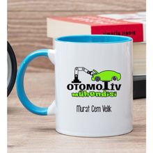Hediye Dükkanı Kişiye Özel Otomotiv Mühendisi Mavi Kupa