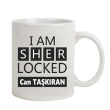 Hediye Rengi İsme Özel Tasarımlı Sherlock Kupa Bardak