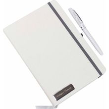 Hediye Rengi Kişiye Özel Beyaz Defter Kalem Hediye Seti