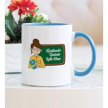 Hediyehanem ST-D1731-M1 Öğretmenler Günü Mavi Kupa Bardak