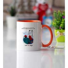 Hediyehanem ST-D2224-M1 Sevgiliye Hediye Turuncu Kupa Bardak