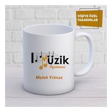 Hediyelen HDYLN344MUZIK Müzik Öğretmeni Kupa Bardak