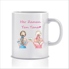 Hediyenza Her Zaman Yan Yana Tasarım Kupa Bardak