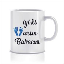 Hediyenza İyi Ki Varsın Babacım Tasarım Kupa Bardak