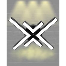Hegza Lighting Arana Plafonyer Siyah 3000K Sarı Işık Modern Led Avize