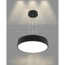 Hegza Lighting Drum-40 Ayarlanabilir Sarkıt Siyah 4000K Doğal Beyaz Modern Led Avize