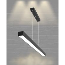 Hegza Lighting Lineer-120 Ayarlanabilir Sarkıt Siyah 4000K Doğal Beyaz Modern Led Avize