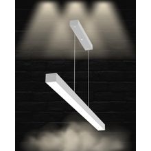 Hegza Lighting Lineer-80 Ayarlanabilir Sarkıt Gri Kasa 4000K Doğal Beyaz Modern Led Avize