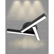 Hegza Lighting Mirador Plafonyer Siyah 4000K Doğal Beyaz Modern Led Avize
