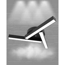 Hegza Lighting Mirador Plafonyer Siyah 6500K Beyaz Işık Modern Led Avize