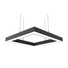 Hegza Lighting Quattro Siyah Kasa Beyaz Işık Led Avize