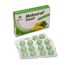 Heksoral Nane Mentol Zencefil 24 Pastil