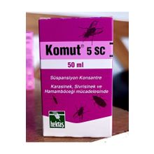 Hektaş Komut 5 Sc 50 ml Karasinek Sivrisinek Hamam Böceği İle Mücadele