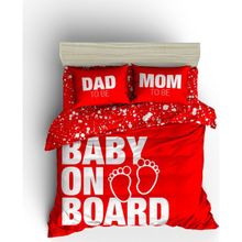 Helen George Baby On Board 200x220 cm Çift Kişilik Nevresim Takımı