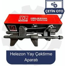 Helezon Yay Çektirme Aparatı